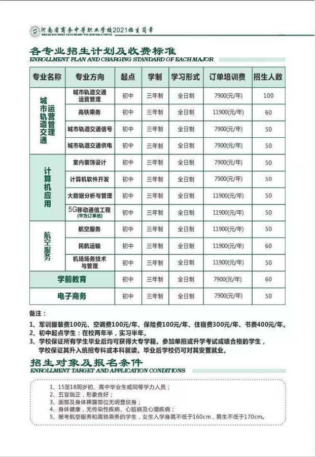 河南省商务学校好不好