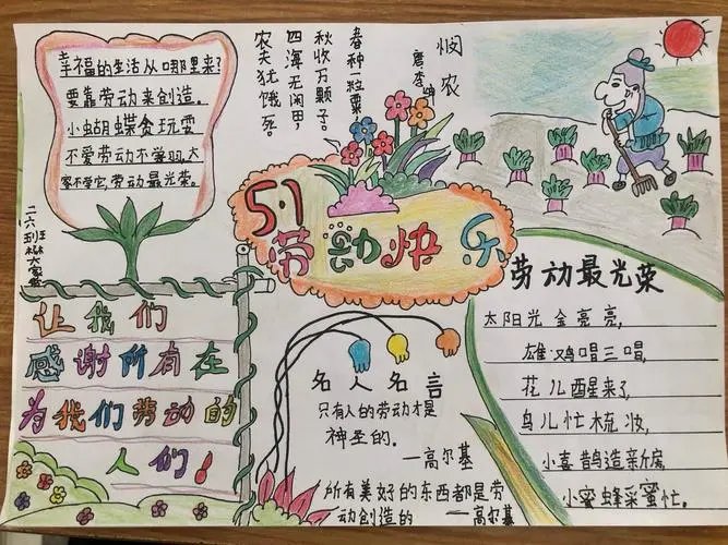 关于劳动的诗句