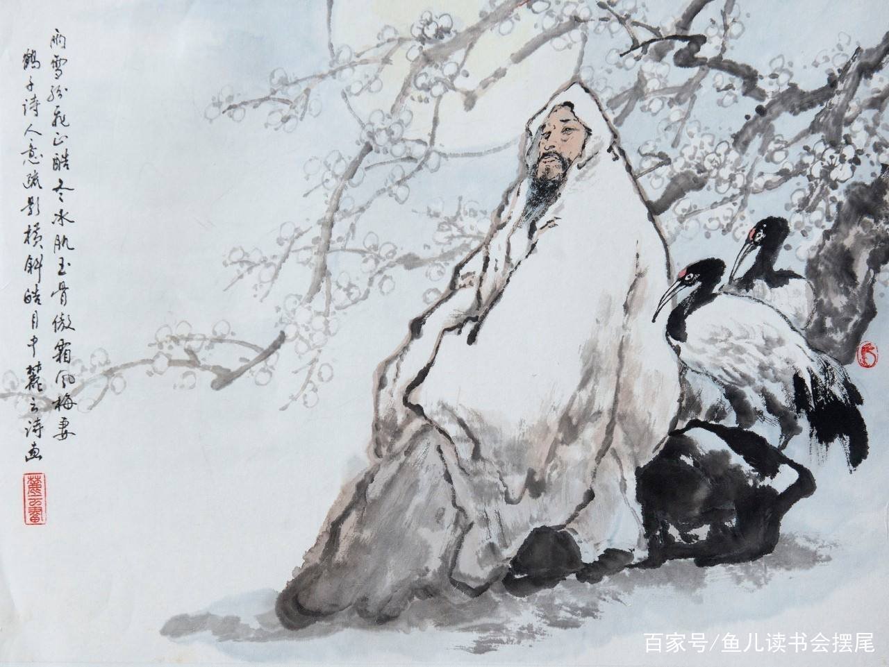 梅妻鹤子是一个著名典故,说的是哪位古人?