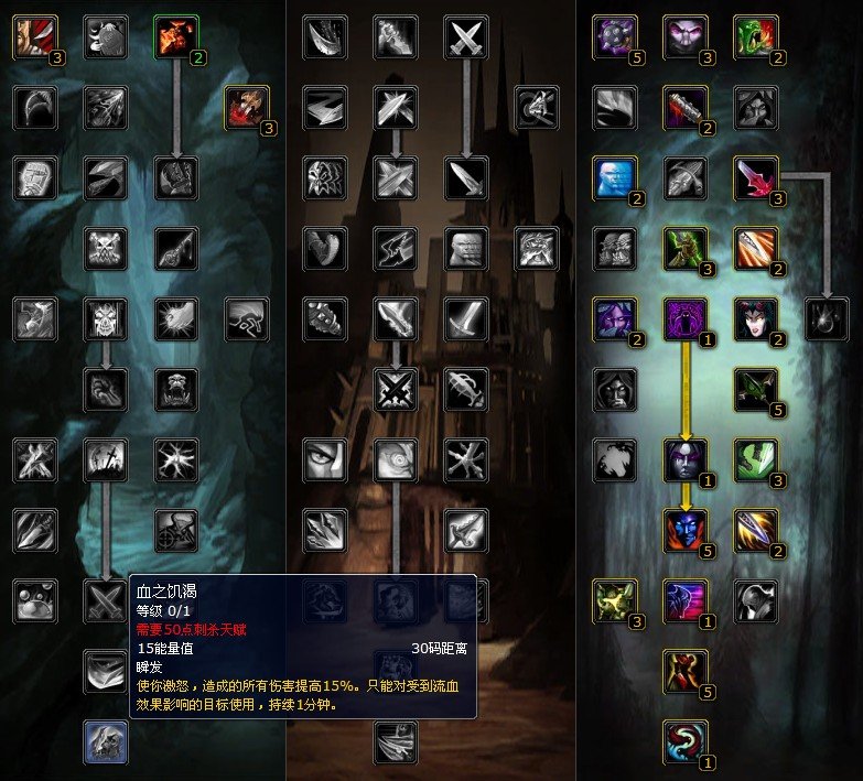 WOW3.15敏锐盗贼PVP天赋以及输出方法