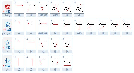 家里家外是成语嘛
