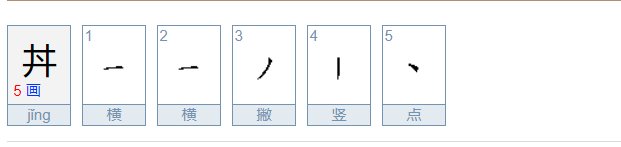 井字中间加一点是什么字？