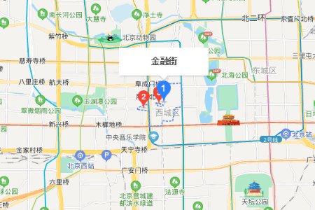 北京金融街在哪个区?