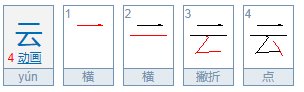 云加一笔会变成什么字呢？