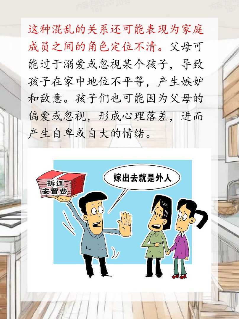 一家四口，如何处理关系？