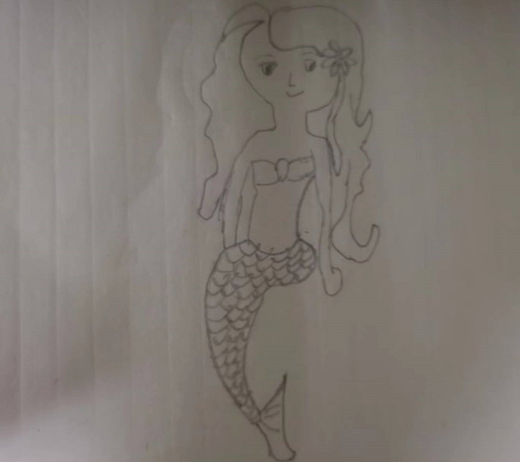 紫悦美人鱼怎么画