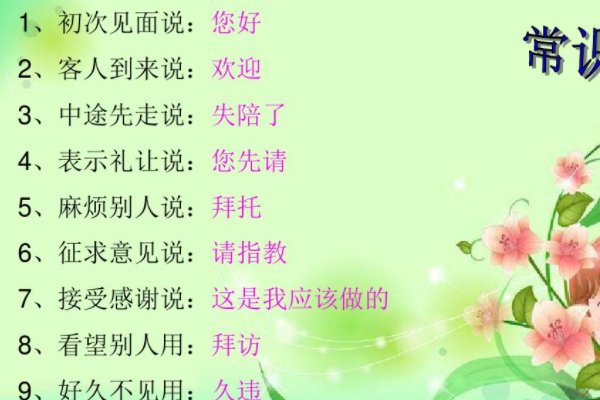 初次见面说什么?