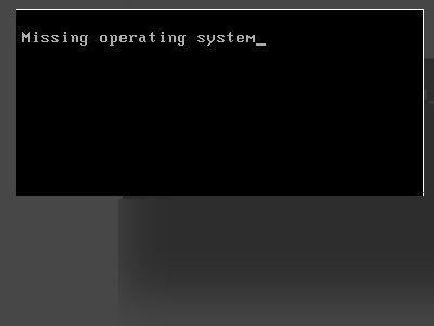 电脑开机提示missing operating system怎么办？