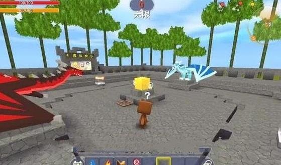 迷你世界怎么养出冰龙