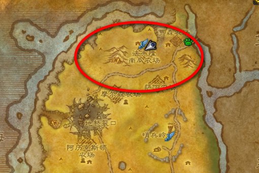 WOW里面的山狗肉在哪里能打到？