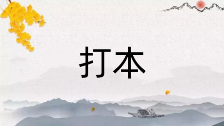 打本是什么意思