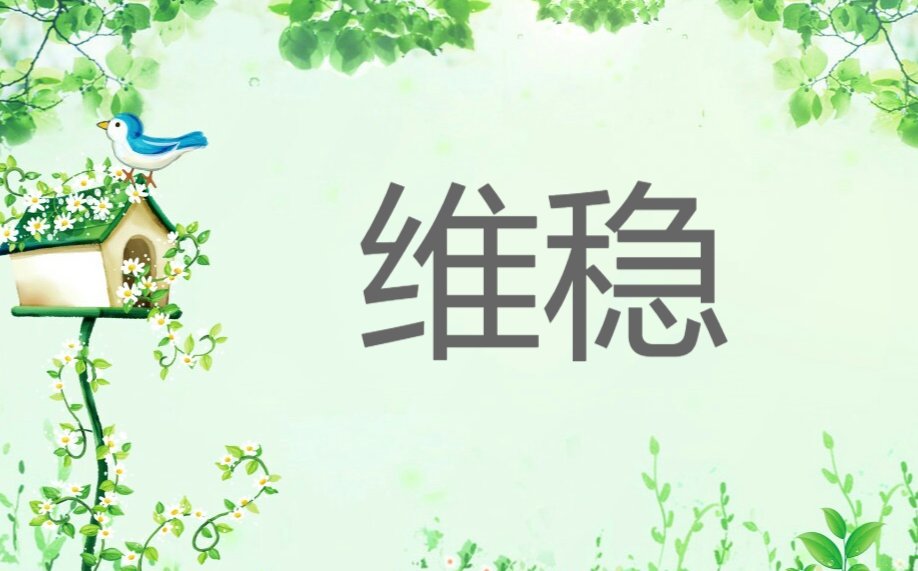 维稳是什么意思