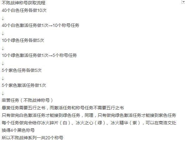 武林外传 武林外传不败战神任务怎么做？