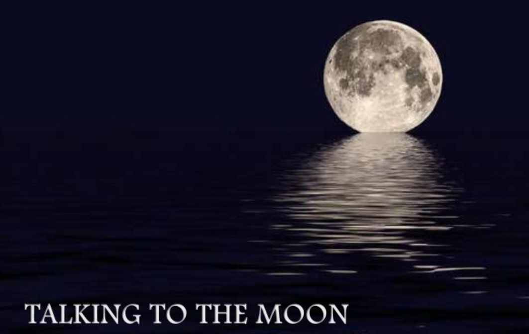 talking to the moon的中文翻译是什么？