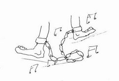 带着镣铐的舞蹈的寓意是什么？