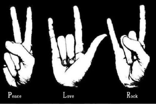 女生说peace and love什么意思?