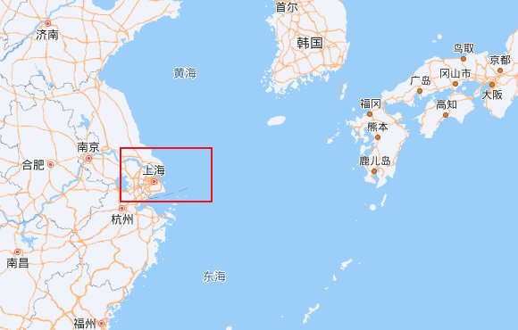 日本靠中国哪个城市近