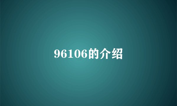 96106的介绍