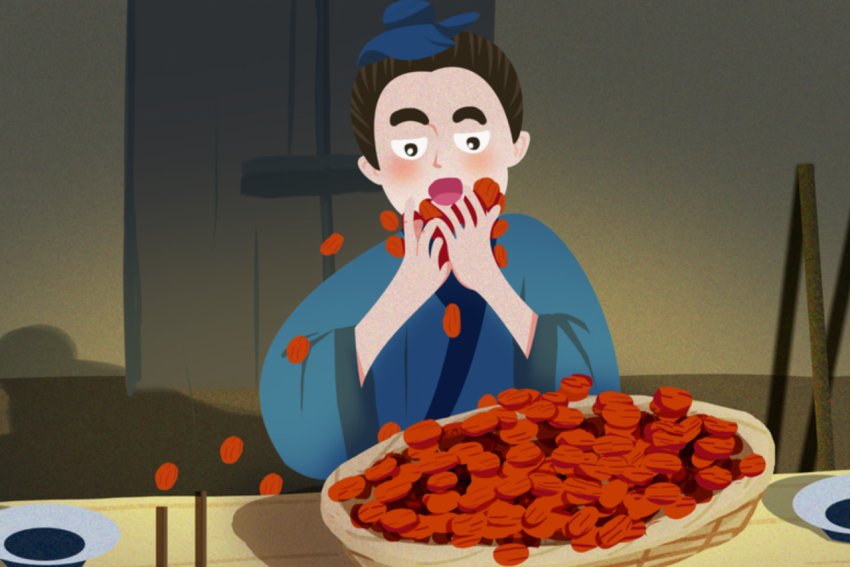 用囫囵吞枣造句