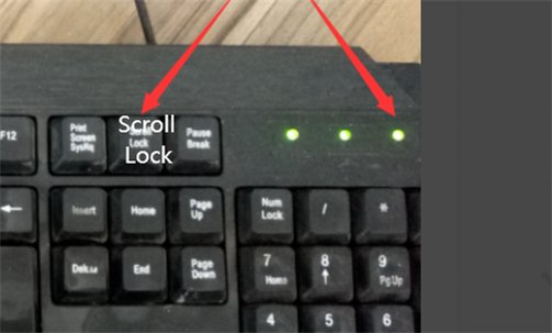 键盘的三个指示灯分别代表什么意思？