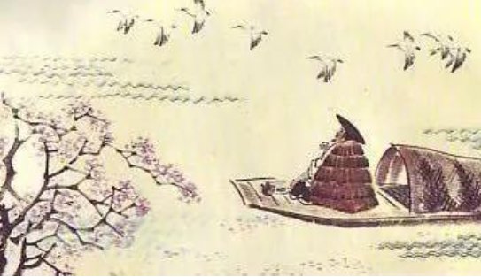 晚霞伴鹭飞,舟泛桃花水是李白的诗吗？