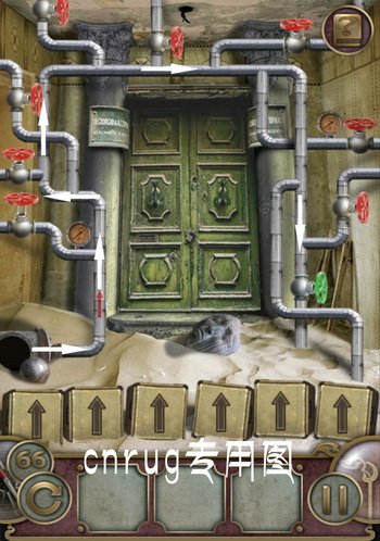 密室逃脱200道门66关怎么过！六个箭头的那个！