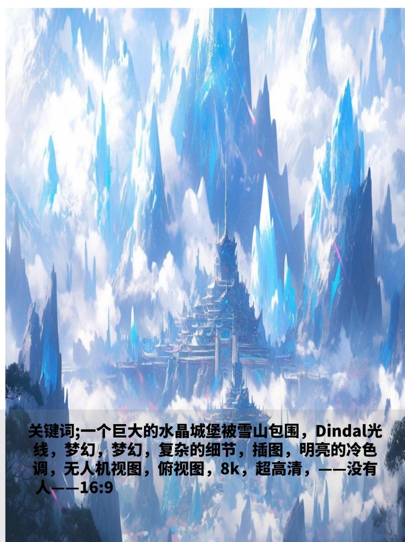 每日Ai关键词附咒语水晶国度