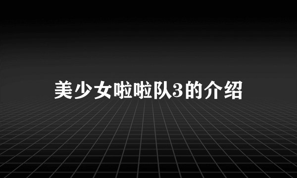 美少女啦啦队3的介绍