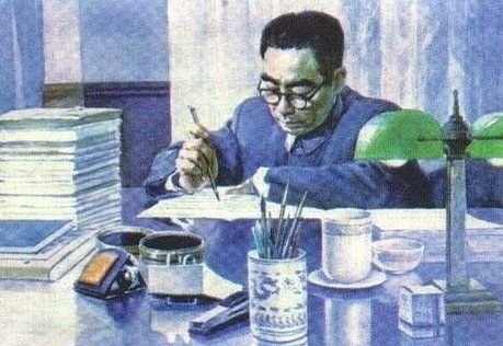 《一夜的工作》课文的主要内容是什么？