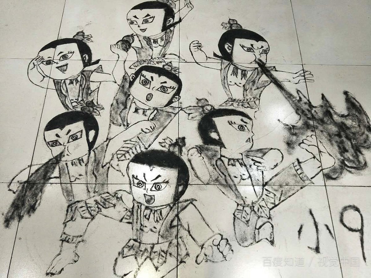 葫芦娃七兄弟分别叫什么？