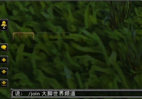 怎样进大脚世界频道?