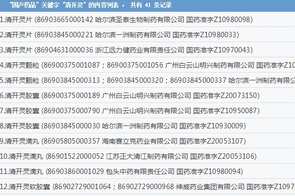国药准字查询网址是什么