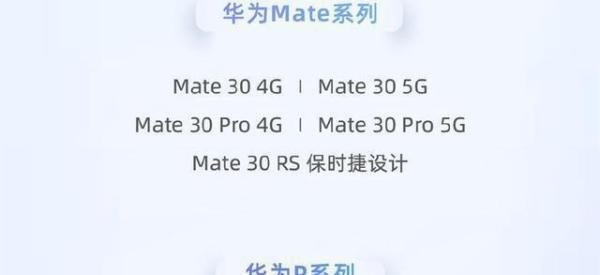 华为EMUI 10.1开启公测升级,7款机型中有你的手机吗?