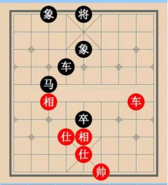 马兵必胜士象全定式口诀