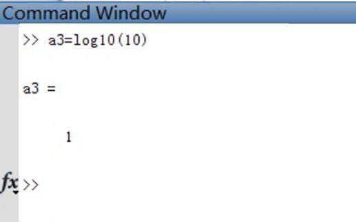 matlab求对数的函数有哪些